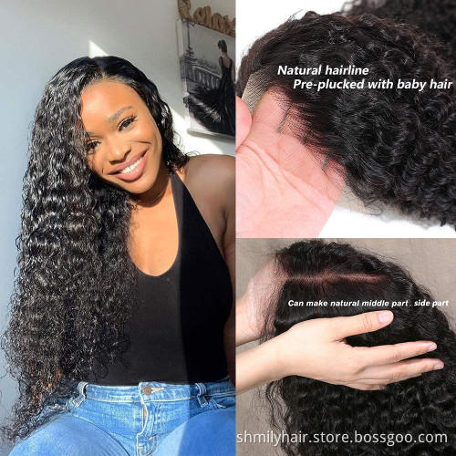 Wholesale Brazilian Hair HD Lace Front Wig Virgin Cuticle Aligned Human Hair Full Lace Wig 13x4 Lace Frontal Wig For Black Women